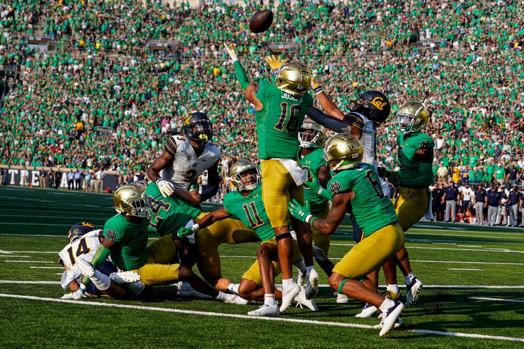APTOPIX California Notre Dame Football